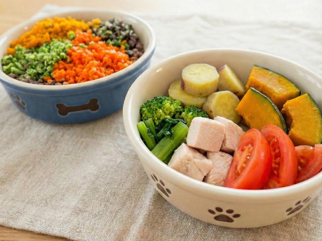 栄養満点の手作りご飯